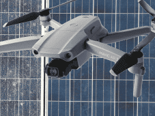 Drohnenbefliegung PV Anlage klein